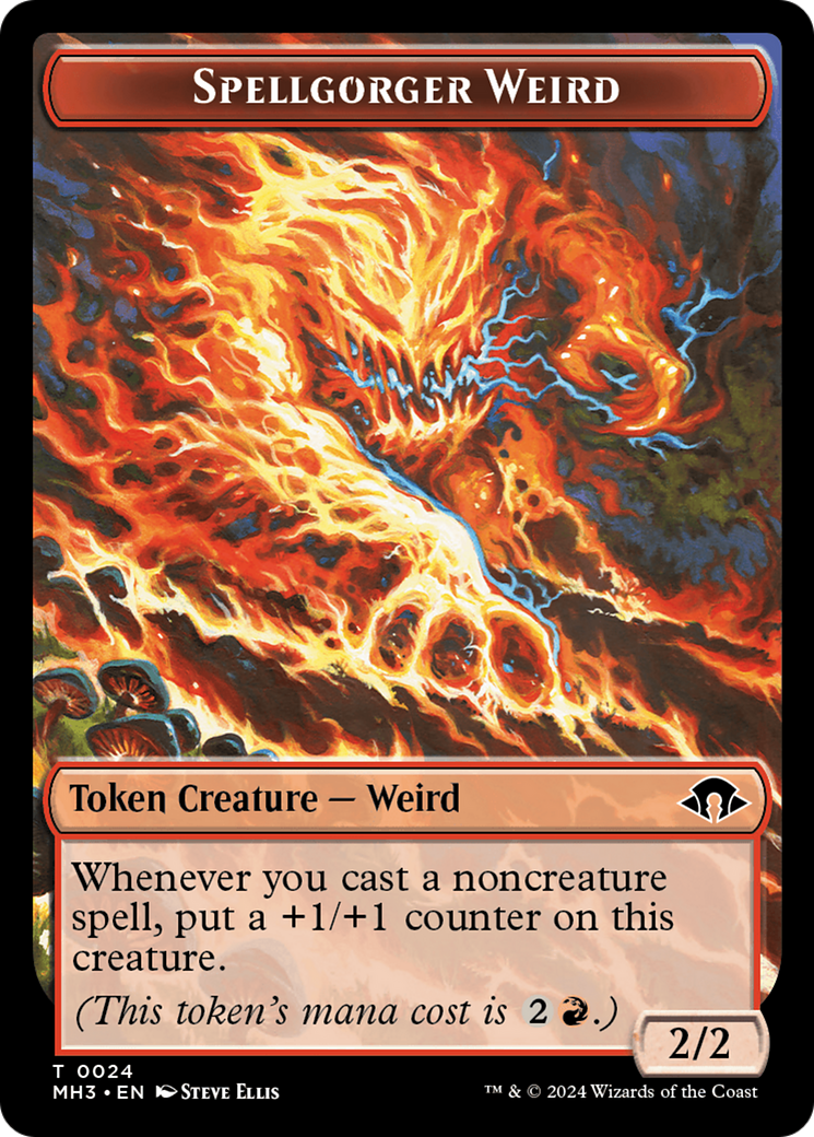 Spellgorger Weird Token [Modern Horizons 3 Tokens] | Spectrum Games