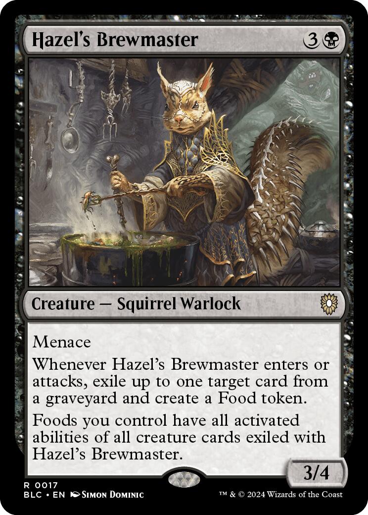 Hazel's Brewmaster [Bloomburrow Commander] | Spectrum Games