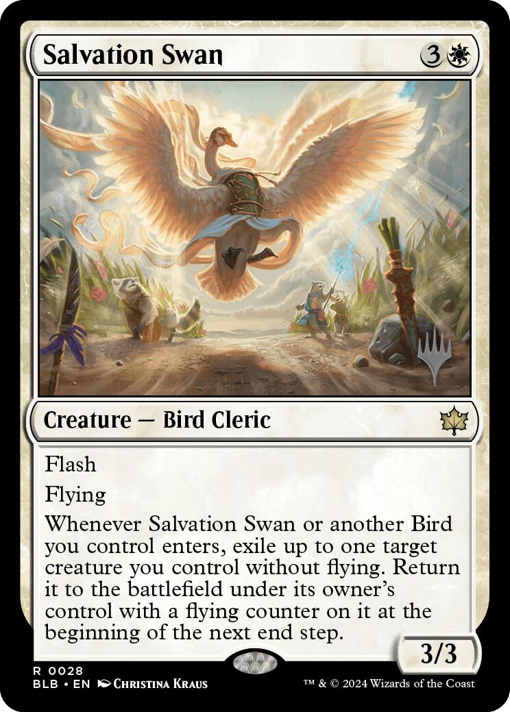 Salvation Swan (Promo Pack) [Bloomburrow Promos] | Spectrum Games