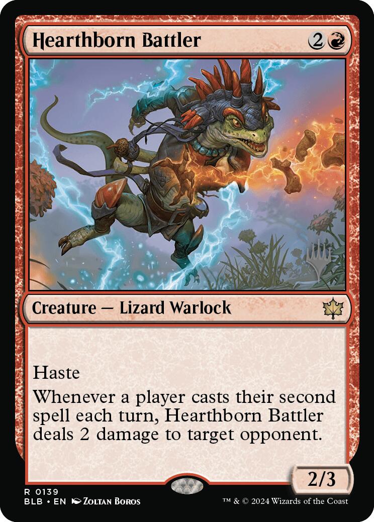 Hearthborn Battler (Promo Pack) [Bloomburrow Promos] | Spectrum Games