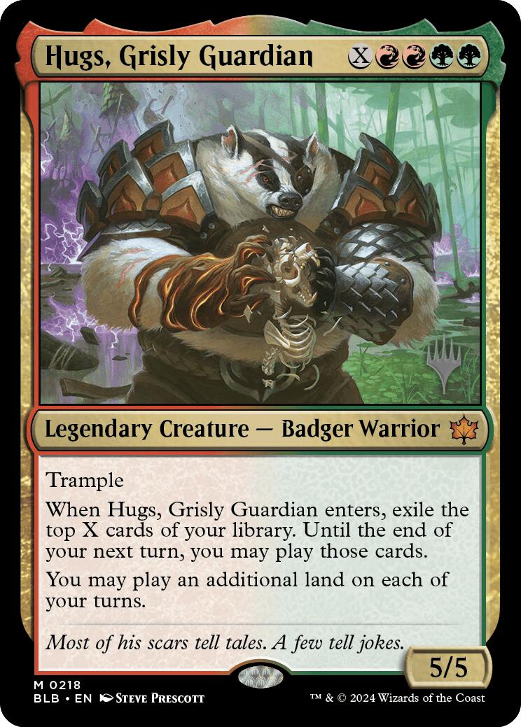 Hugs, Grisly Guardian (Promo Pack) [Bloomburrow Promos] | Spectrum Games