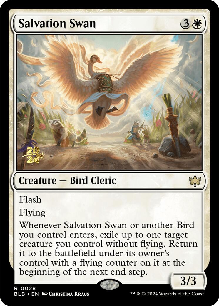 Salvation Swan [Bloomburrow Prerelease Promos] | Spectrum Games