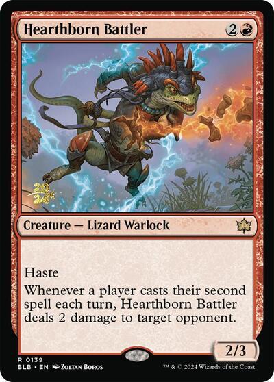 Hearthborn Battler [Bloomburrow Prerelease Promos] | Spectrum Games