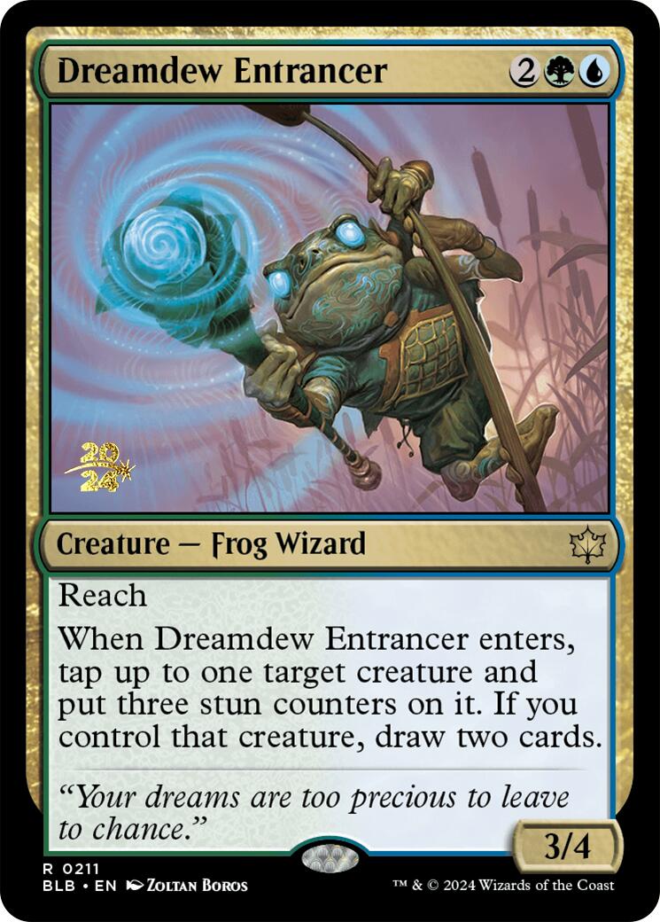 Dreamdew Entrancer [Bloomburrow Prerelease Promos] | Spectrum Games