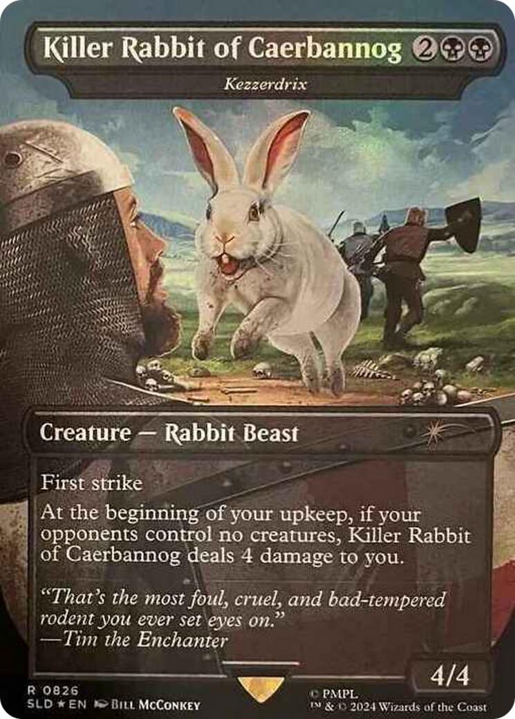Killer Rabbit of Caerbannog - Kezzerdrix [Secret Lair Drop Series] | Spectrum Games