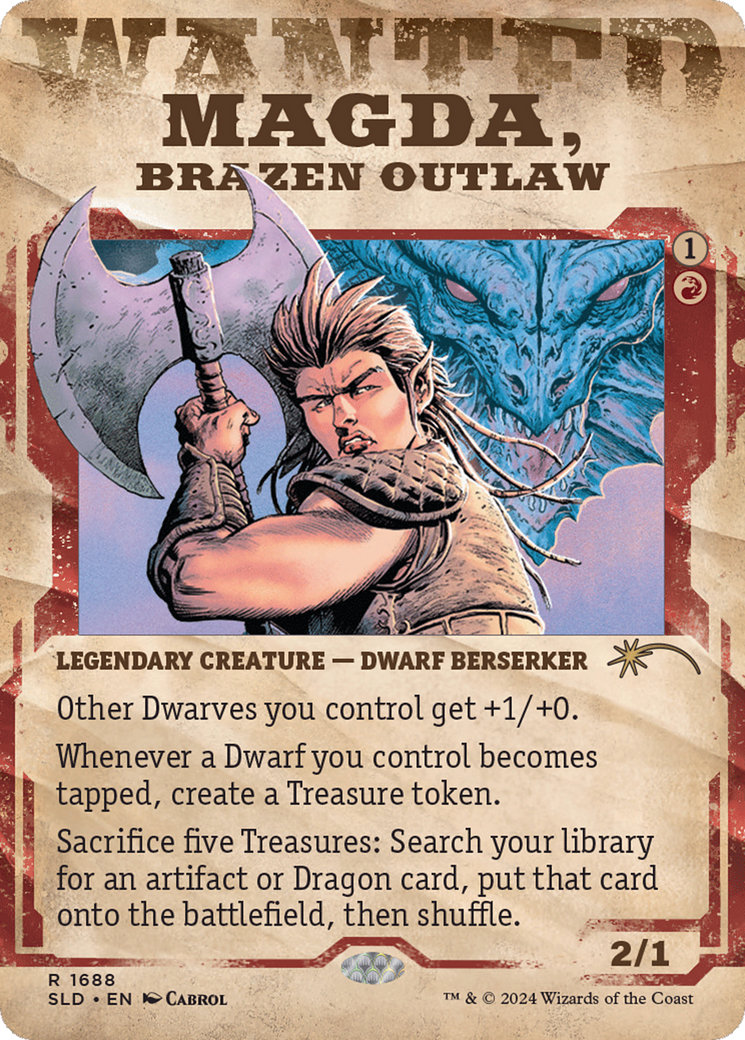 Magda, Brazen Outlaw [Secret Lair Drop Series] | Spectrum Games