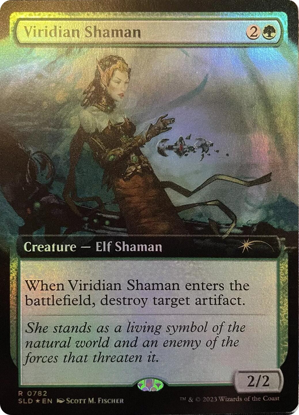 Viridian Shaman (Extended Art) [Secret Lair Drop Series] | Spectrum Games