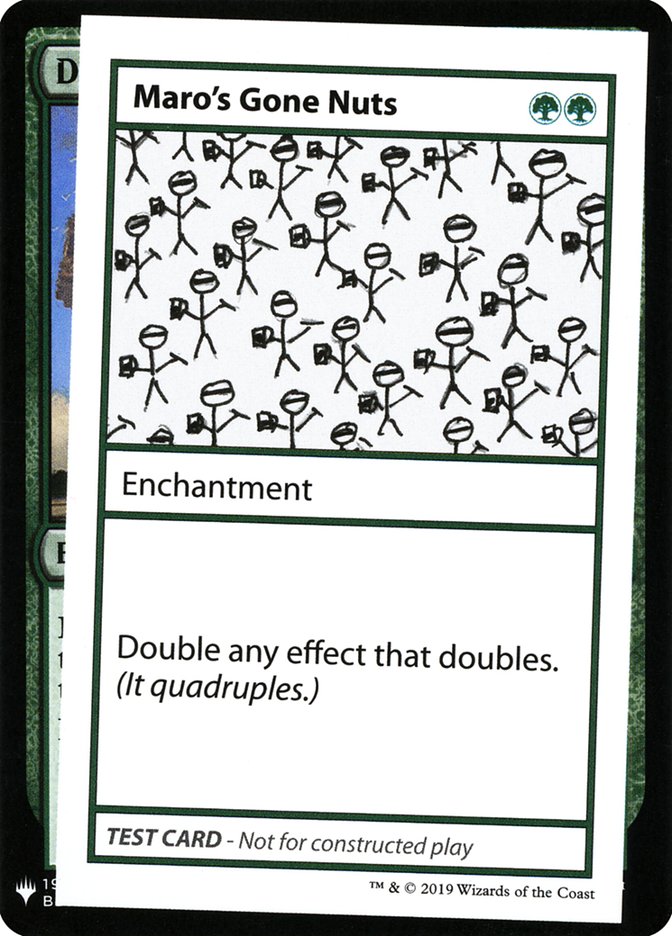Maro's Gone Nuts [Mystery Booster Playtest Cards] | Spectrum Games