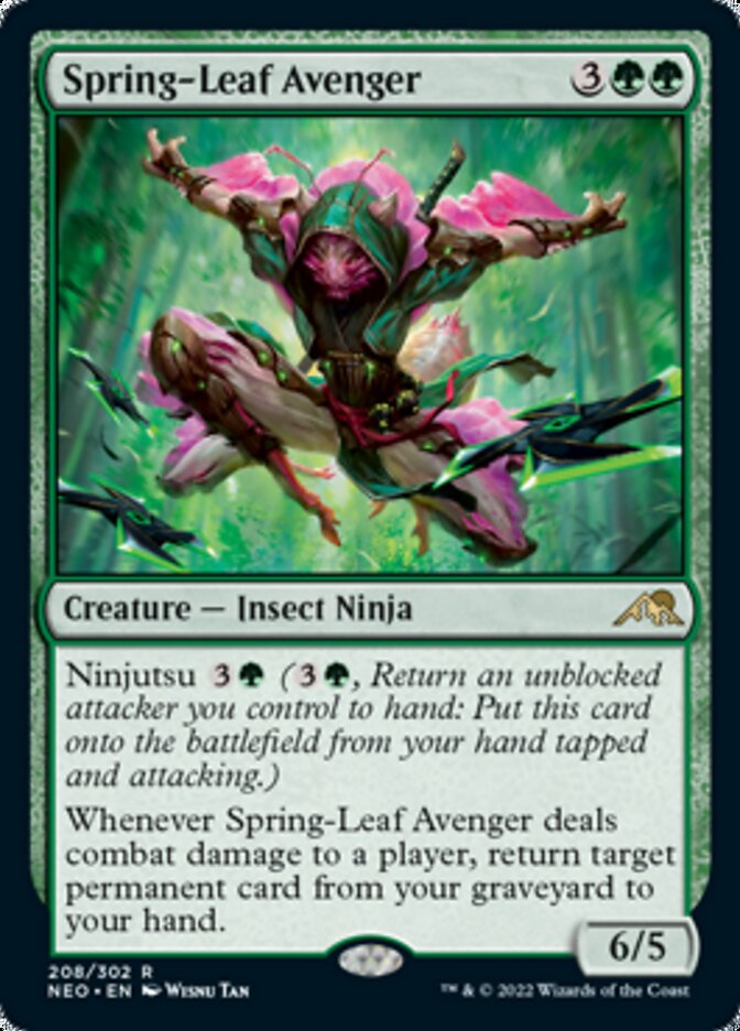 Spring-Leaf Avenger [Kamigawa: Neon Dynasty] | Spectrum Games