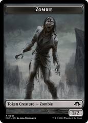 Servo // Zombie Double-Sided Token [Modern Horizons 3 Tokens] | Spectrum Games