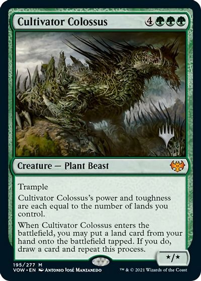 Cultivator Colossus (Promo Pack) [Innistrad: Crimson Vow Promos] | Spectrum Games