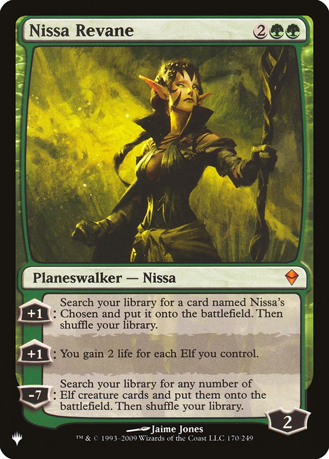 Nissa Revane [The List] | Spectrum Games