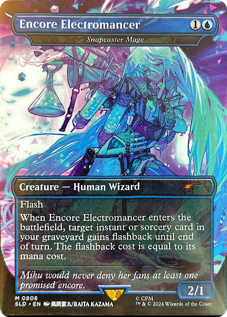 Encore Electromancer - Snapcaster Mage [Secret Lair Drop Series] | Spectrum Games