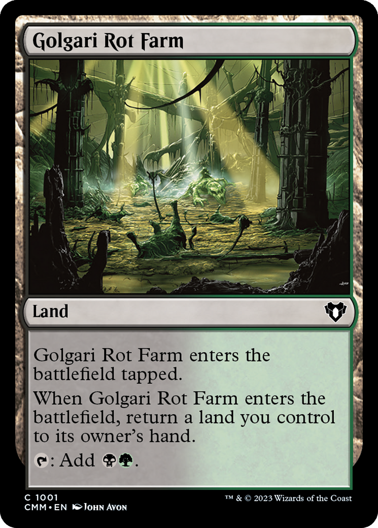 Golgari Rot Farm [Commander Masters] | Spectrum Games