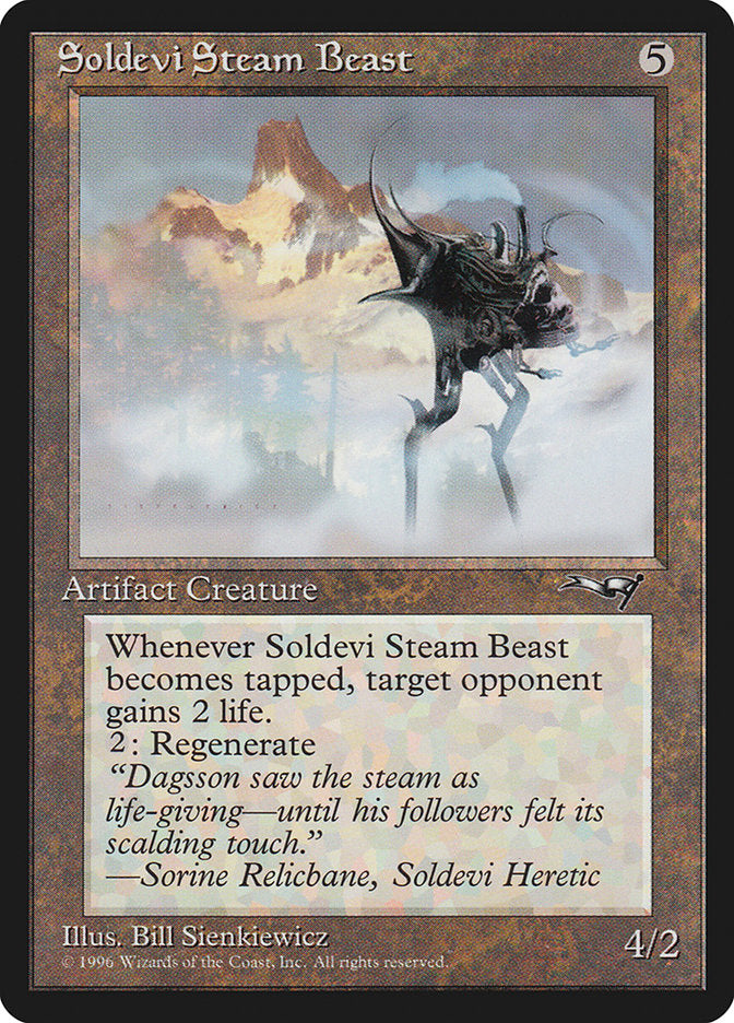Soldevi Steam Beast (Mountain Background) [Alliances] | Spectrum Games