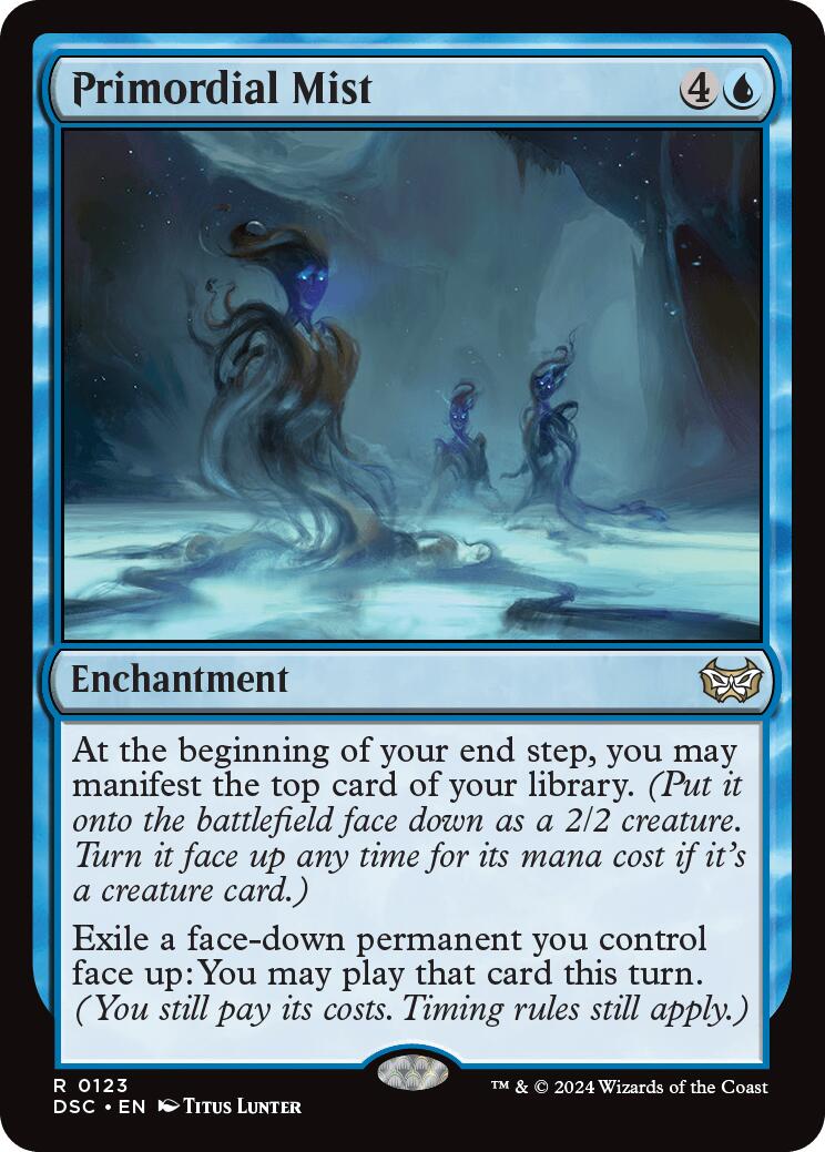 Primordial Mist [Duskmourn: House of Horror Commander] | Spectrum Games
