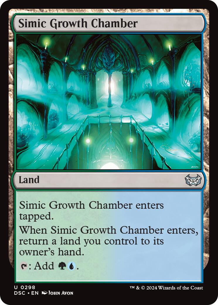 Simic Growth Chamber [Duskmourn: House of Horror Commander] | Spectrum Games