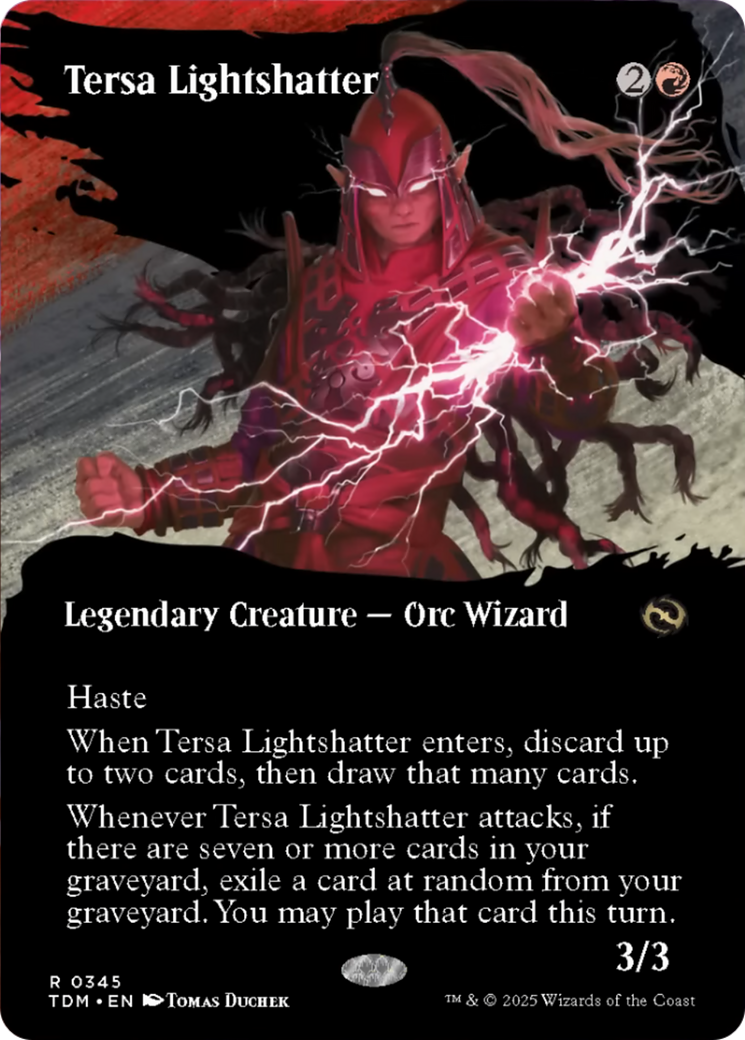 Tersa Lightshatter (Borderless) [Tarkir: Dragonstorm] | Spectrum Games