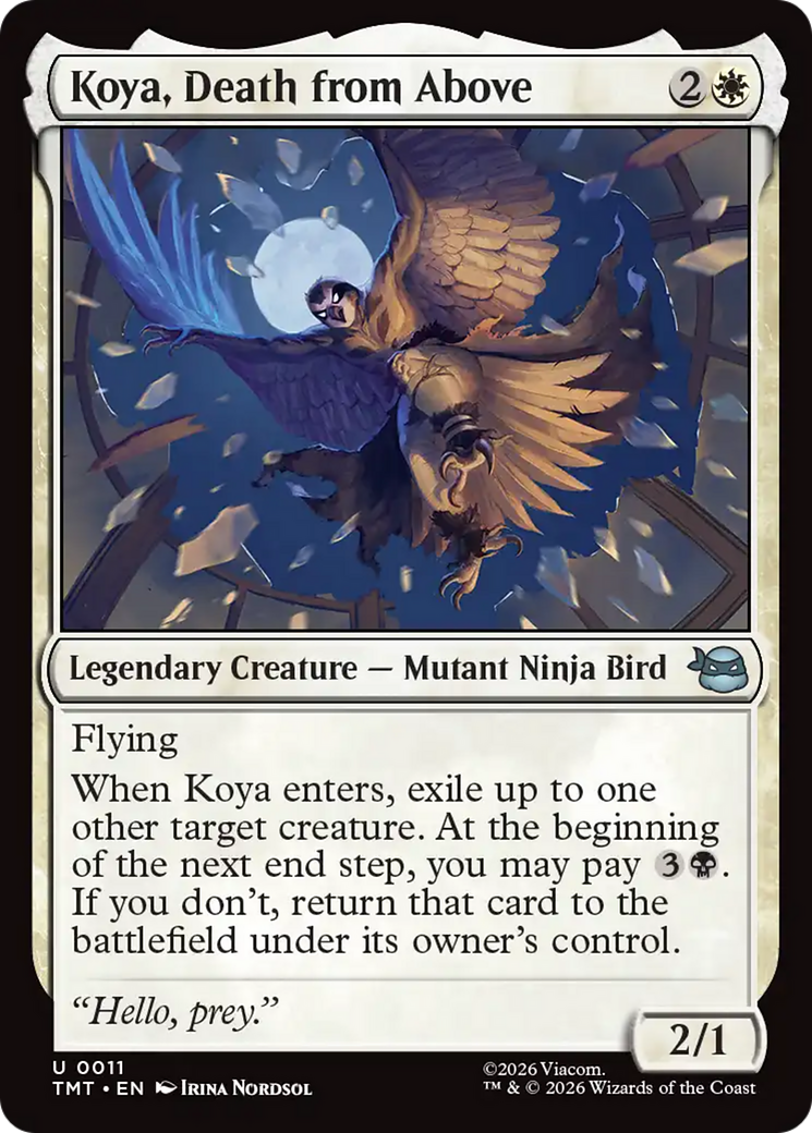 Koya, Death from Above [Teenage Mutant Ninja Turtles] | Spectrum Games