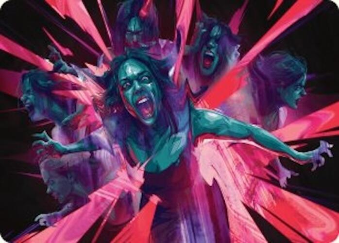 Waltz of Rage Art Card [Duskmourn: House of Horror Art Series] | Spectrum Games