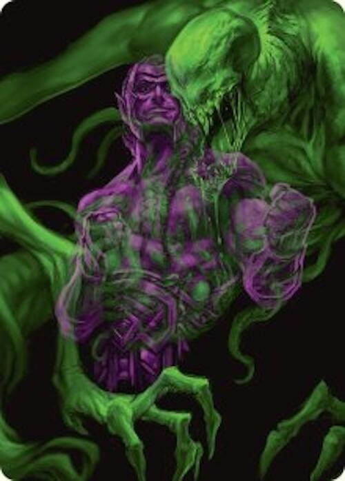 Tyvar, the Pummeler Art Card [Duskmourn: House of Horror Art Series] | Spectrum Games