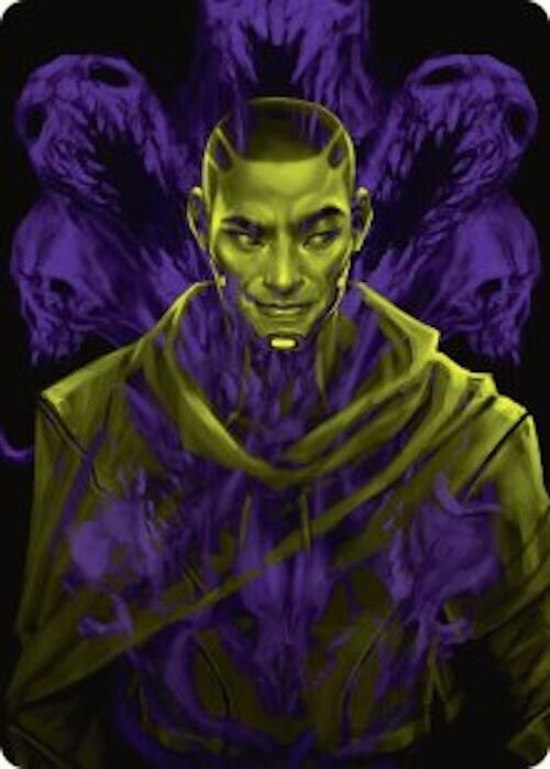 Kaito, Bane of Nightmares Art Card [Duskmourn: House of Horror Art Series] | Spectrum Games