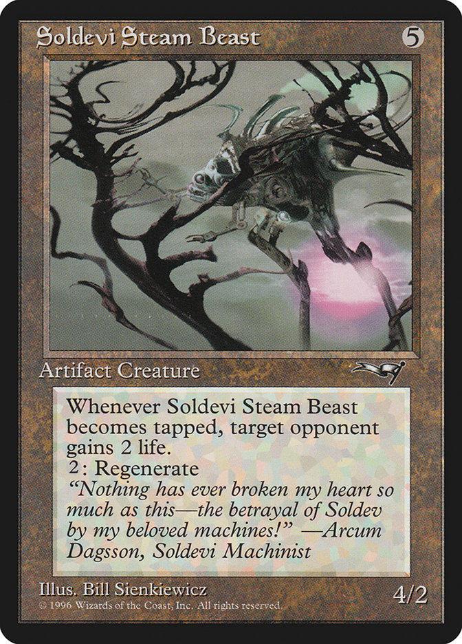 Soldevi Steam Beast (Purple Light Background) [Alliances] | Spectrum Games