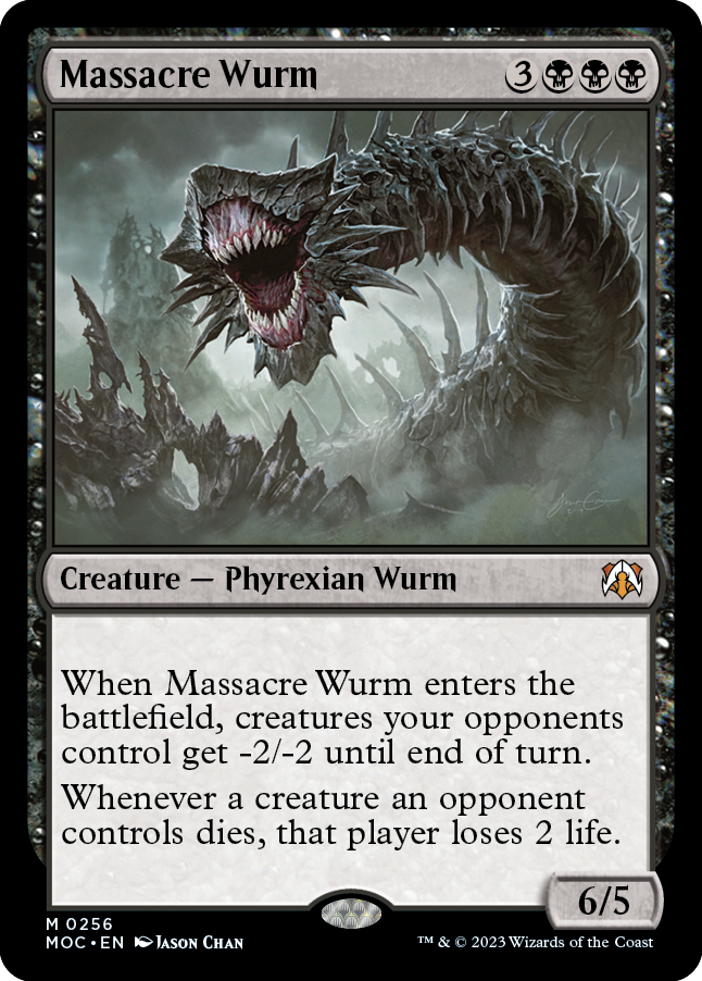 Massacre Wurm [March of the Machine Commander] | Spectrum Games