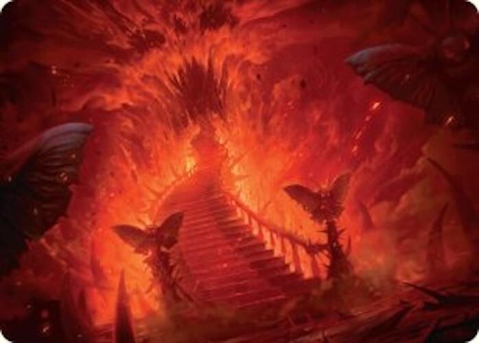 Mountain Art Card [Duskmourn: House of Horror Art Series] | Spectrum Games