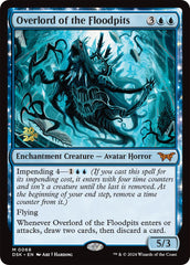 Overlord of the Floodpits [Duskmourn: House of Horror Prerelease Promos] | Spectrum Games