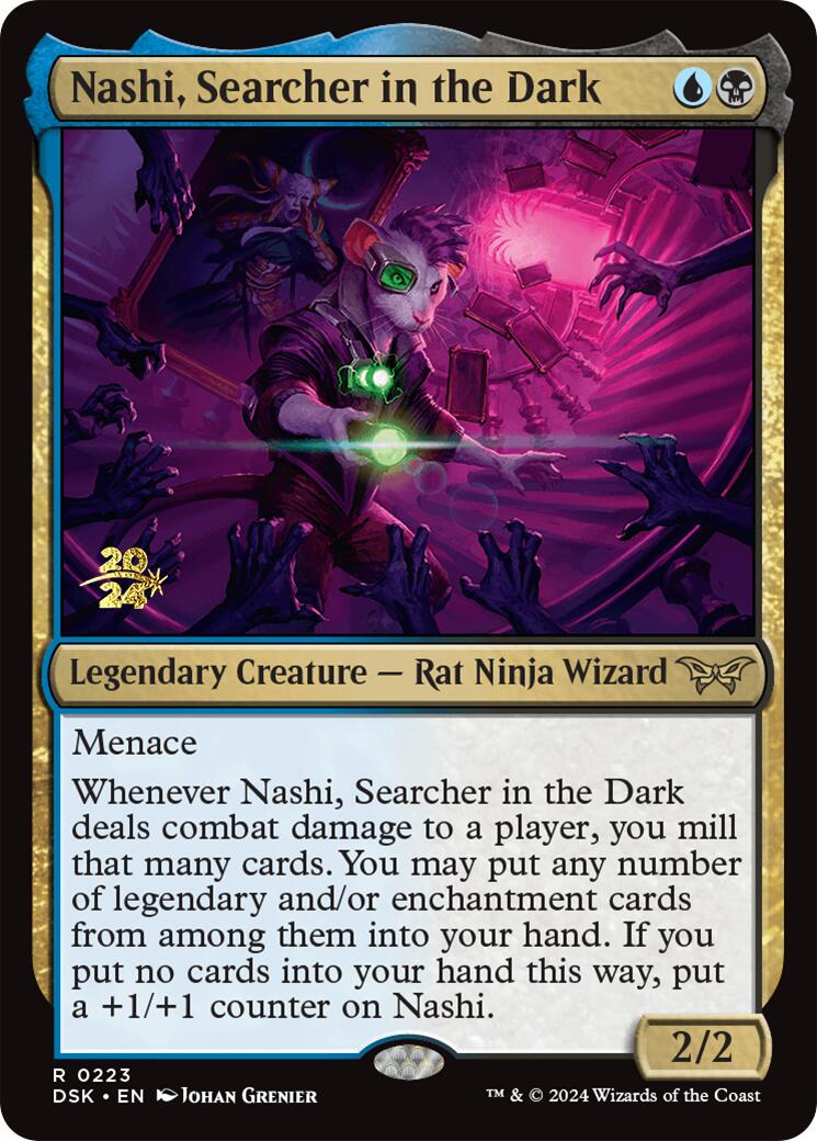 Nashi, Searcher in the Dark [Duskmourn: House of Horror Prerelease Promos] | Spectrum Games