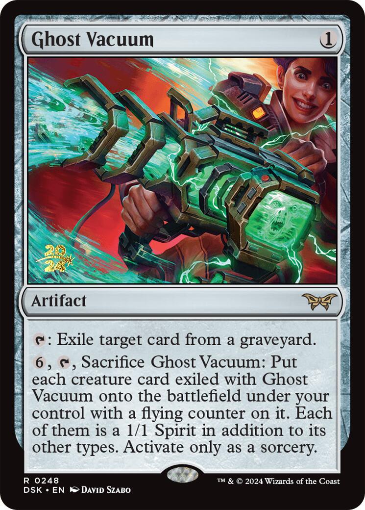 Ghost Vacuum [Duskmourn: House of Horror Prerelease Promos] | Spectrum Games