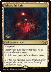 Valgavoth's Lair [Duskmourn: House of Horror Prerelease Promos] | Spectrum Games