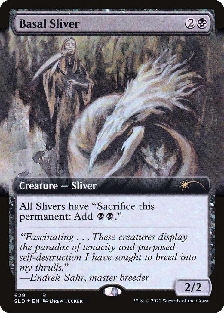 Basal Sliver (Extended Art) [Secret Lair Drop Promos] | Spectrum Games