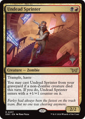 Undead Sprinter [Duskmourn: House of Horror Promos] | Spectrum Games