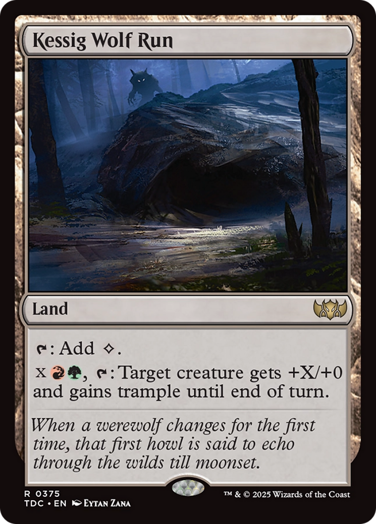 Kessig Wolf Run [Tarkir: Dragonstorm Commander] | Spectrum Games