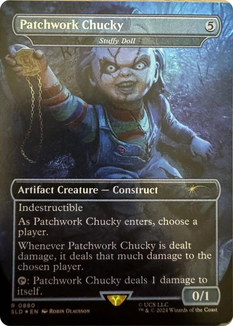Patchwork Chucky - Stuffy Doll [Secret Lair Drop Series] | Spectrum Games