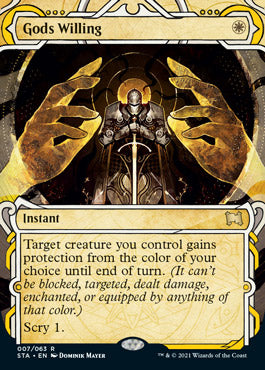 Gods Willing (Foil Etched) [Strixhaven: Mystical Archive] | Spectrum Games
