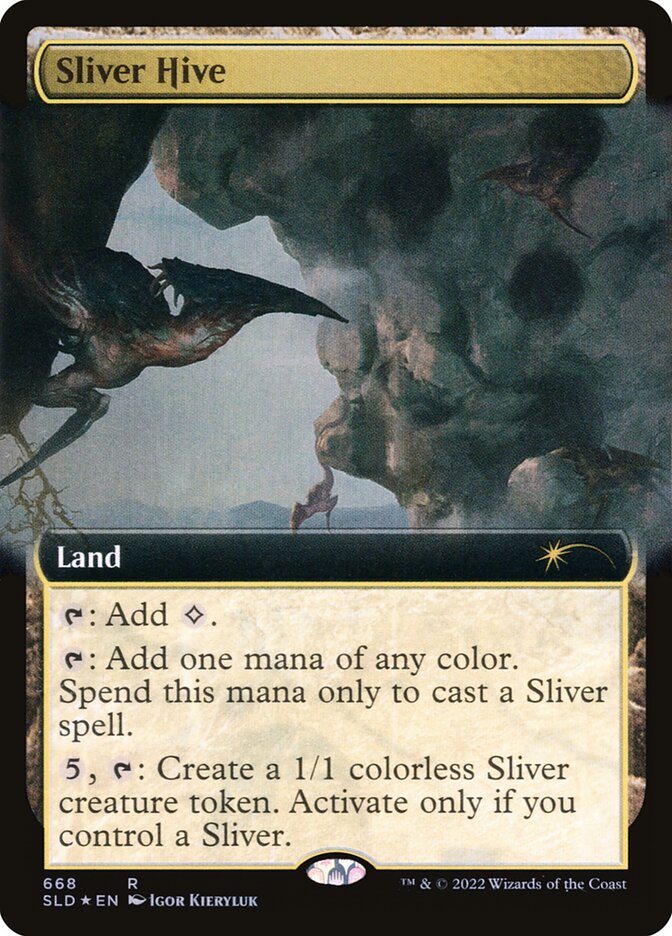 Sliver Hive (Extended Art) [Secret Lair Drop Promos] | Spectrum Games