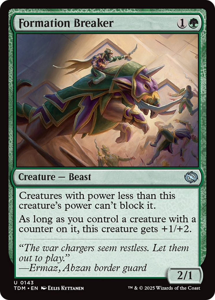 Formation Breaker [Tarkir: Dragonstorm] | Spectrum Games