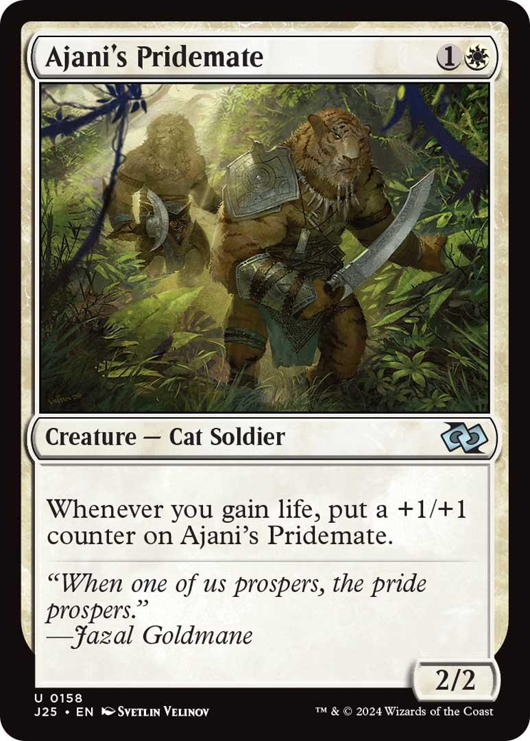 Ajani's Pridemate [Foundations Jumpstart] | Spectrum Games