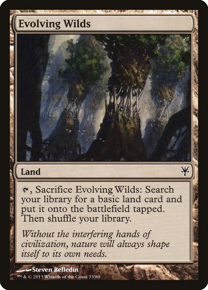 Evolving Wilds [Duel Decks: Sorin vs. Tibalt] | Spectrum Games