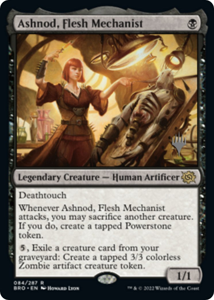 Ashnod, Flesh Mechanist (Promo Pack) [The Brothers' War Promos] | Spectrum Games