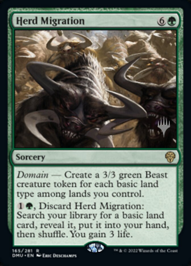 Herd Migration (Promo Pack) [Dominaria United Promos] | Spectrum Games