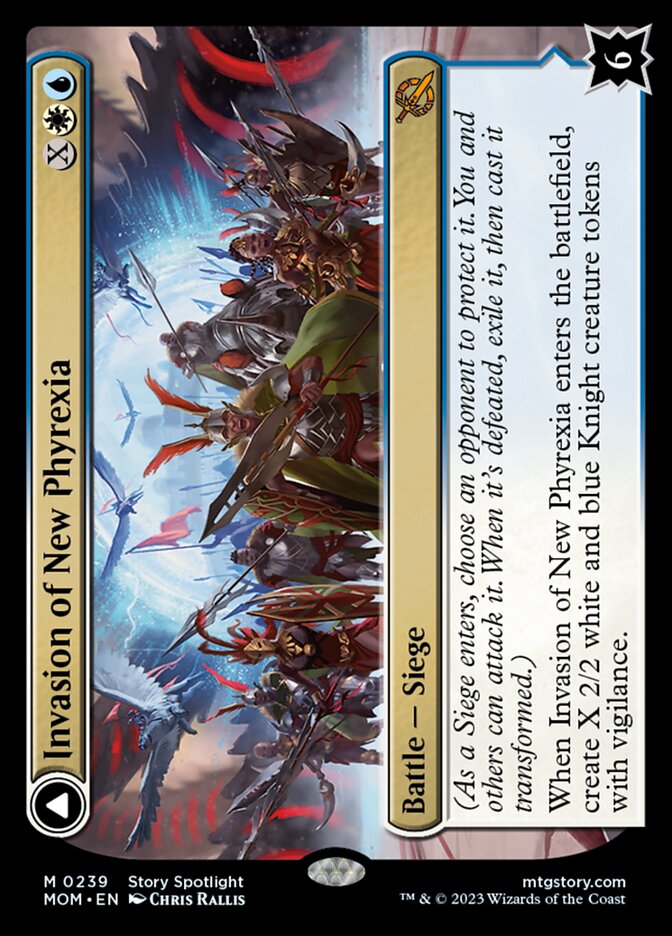 Invasion of New Phyrexia // Teferi Akosa of Zhalfir [March of the Machine] | Spectrum Games