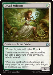 Dryad Militant [Foundations] | Spectrum Games