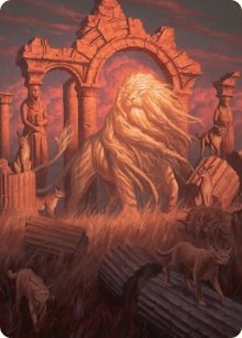 Arahbo, the First Fang Art Card (26/54) [Foundations Art Series] | Spectrum Games