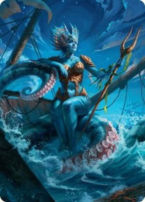 Kiora, the Rising Tide Art Card (30/54) [Foundations Art Series] | Spectrum Games