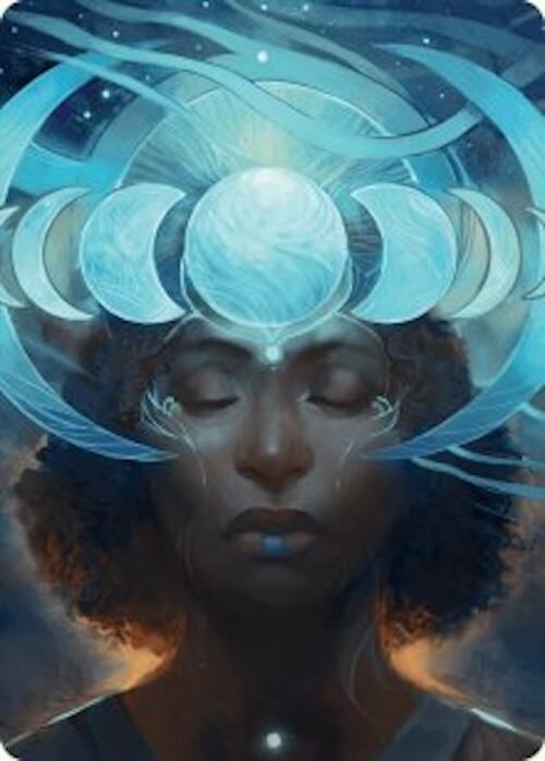 Lunar Insight Art Card (31/54) [Foundations Art Series] | Spectrum Games
