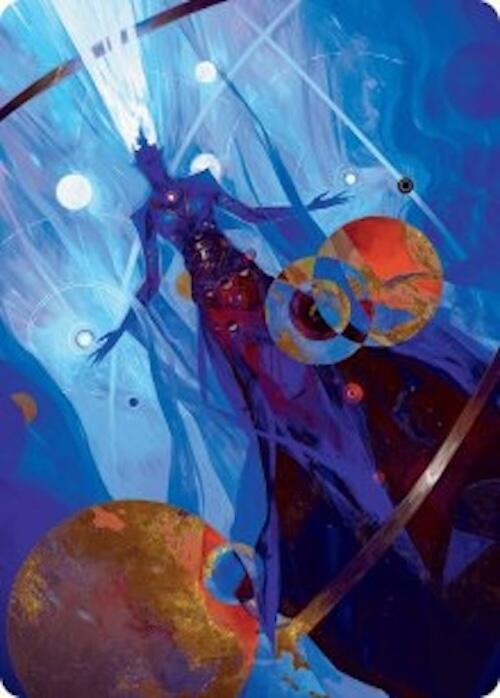 Omniscience Art Card (32/54) [Foundations Art Series] | Spectrum Games